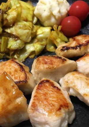 胸肉!ジューシー塩焼き鳥風(σ´∀`)σ-レシピのメイン写真