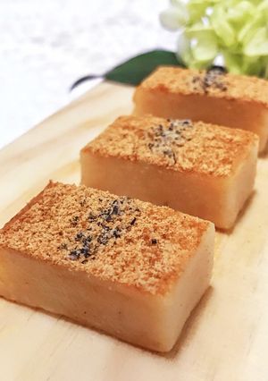 レンジで！簡単モチモチきな粉ういろう-レシピのメイン写真