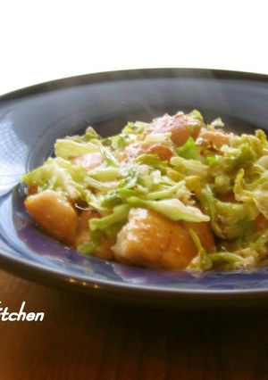 鶏肉とキャベツのマジックマヨソース炒め♪-レシピのメイン写真