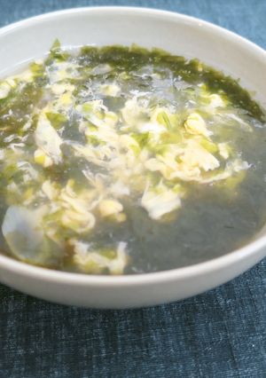 生海苔の卵スープ-レシピのメイン写真