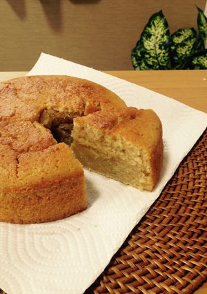 ワンボウルで紅茶の焼き蒸しケーキ-レシピのメイン写真