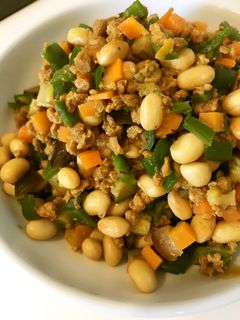 大豆肉ミンチdeドライカレー-レシピのメイン写真