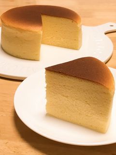 スフレチーズケーキ-レシピのメイン写真