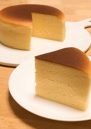 スフレチーズケーキ-レシピのメイン写真