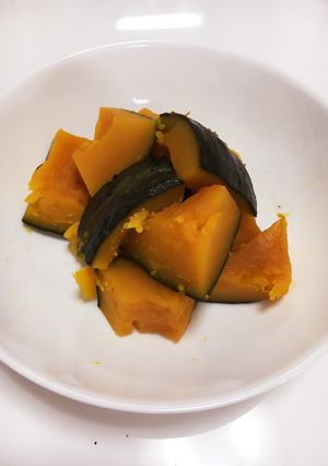 味付けシンプルなかぼちゃの煮物。-レシピのメイン写真