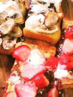 フレンチトーストDeデザートピザ-レシピのメイン写真