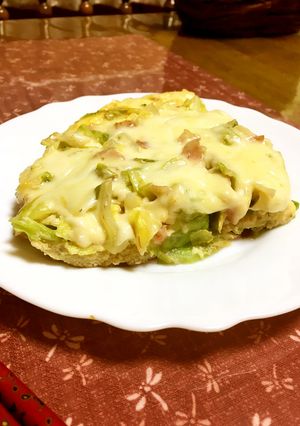 簡単♪春キャベツのキッシュ-レシピのメイン写真