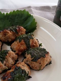 大葉塩ダレつくね-レシピのメイン写真