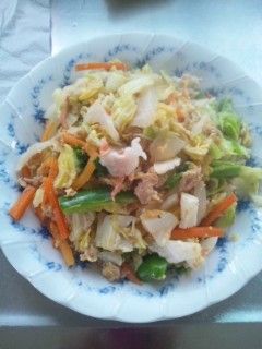 ツナ缶の野菜炒め-レシピのメイン写真