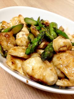 ぷりっと♪鶏胸肉のマヨネーズ炒め-レシピのメイン写真