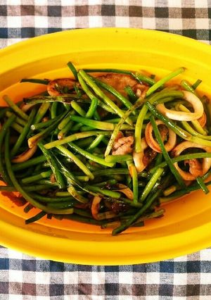 にんにくの芽の炒め物-レシピのメイン写真