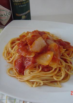 １０分トマトパスタ-レシピのメイン写真