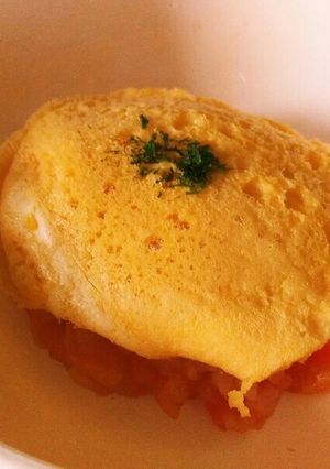 離乳食後期～ふわふわ卵のオムライス-レシピのメイン写真