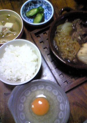 すき煮鍋で美味しいご飯食べましょうｗ-レシピのメイン写真