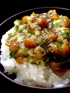 ご飯がススムなめこときゅうりと納豆昆布-レシピのメイン写真