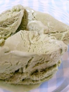 卵白消費♪なめらかとろ~ん抹茶アイス-レシピのメイン写真