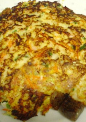 オカンの牛筋お好み焼き-レシピのメイン写真