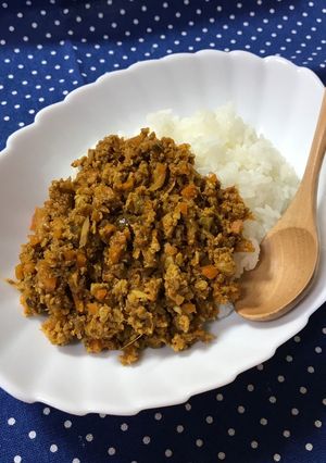 肉なし冷凍豆腐のドライカレー-レシピのメイン写真