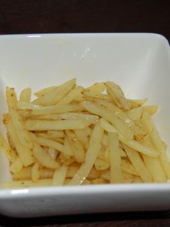 ジャガイモカレー炒め(シャキシャキ)-レシピのメイン写真