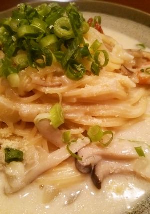 クリーム♡スープパスタ-レシピのメイン写真