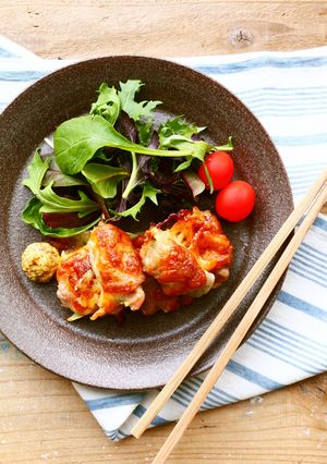 豚キャベツロールのチーズ焼き-レシピのメイン写真
