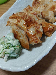 簡単!鶏むね肉のしょうが焼き-レシピのメイン写真