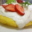 オーブンで焼くもっちりパンケーキ