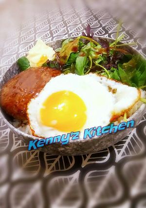 男の料理☆ガッツリ食べるロコモコ丼！-レシピのメイン写真