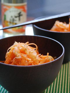 『人参の胡麻酢サラダ』-レシピのメイン写真