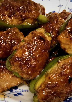 野菜嫌いもパクパク❤️ピーマンの肉詰め-レシピのメイン写真