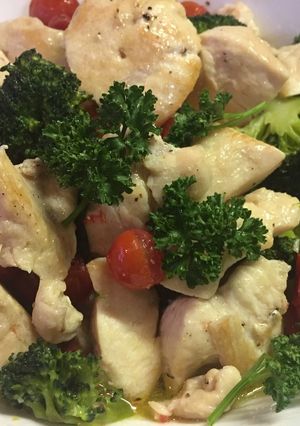 時短で簡単！鶏胸肉のアヒージョ風-レシピのメイン写真