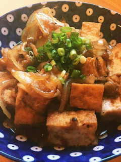☆厚揚げのしょうが焼き~豆鼓いり☆-レシピのメイン写真