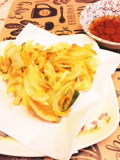 サクサク美味しい♪野菜かき揚げ-レシピのメイン写真