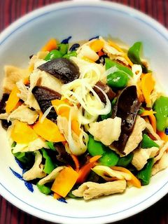 豚バラとキクラゲの中華炒め-レシピのメイン写真