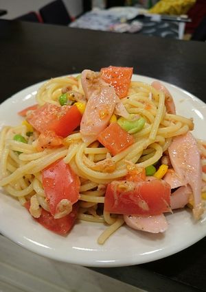オリーブオイルでスパサラダ-レシピのメイン写真