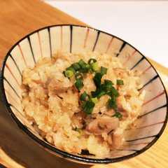 รูปของ 鶏肉のもちもち炊き込みご飯
