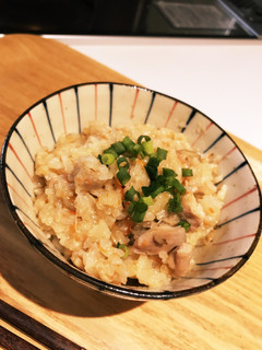 鶏肉のもちもち炊き込みご飯-レシピのメイン写真