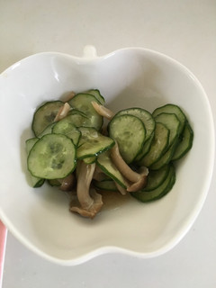 きゅうりときのこの和え物-レシピのメイン写真