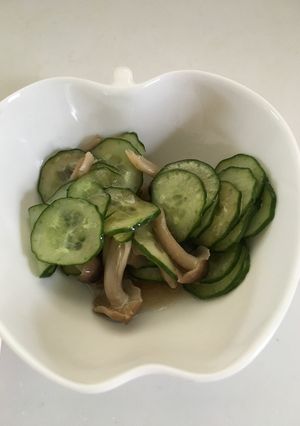 きゅうりときのこの和え物-レシピのメイン写真