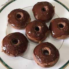 รูปของ ダブルチョコ・焼きドーナッツ