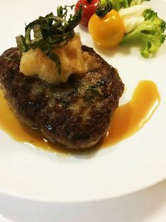 ひじきと豆腐の和風ハンバーグ-レシピのメイン写真