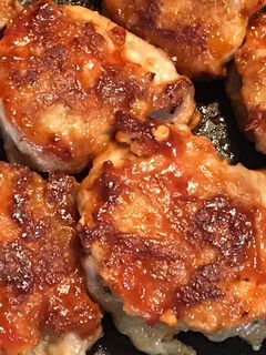 豚小間ダンゴ☆ケチャップしょう油味-レシピのメイン写真