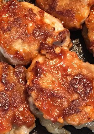 豚小間ダンゴ☆ケチャップしょう油味-レシピのメイン写真