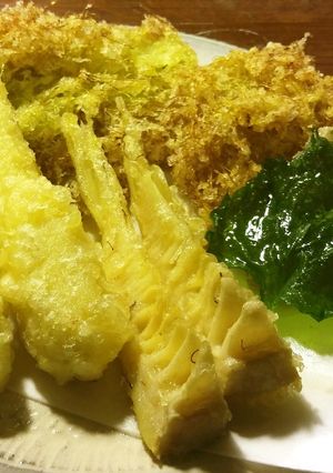 ヤングコーンと新筍の天ぷら-レシピのメイン写真