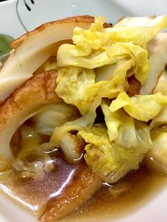 シンプル☆ちくわとキャベツの炒め物-レシピのメイン写真