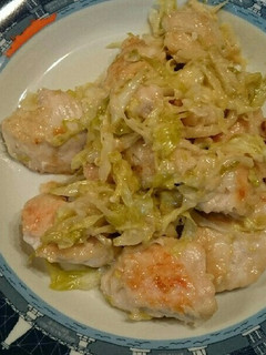 鶏むね肉と乳酸キャベツのオイマヨ炒め-レシピのメイン写真