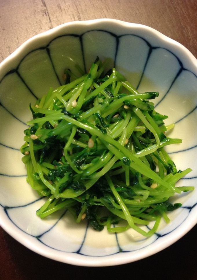 豆苗の中華風和え物-レシピのメイン写真