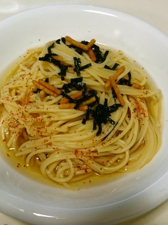 お手軽 冷製和風(お茶漬け)パスタ-レシピのメイン写真