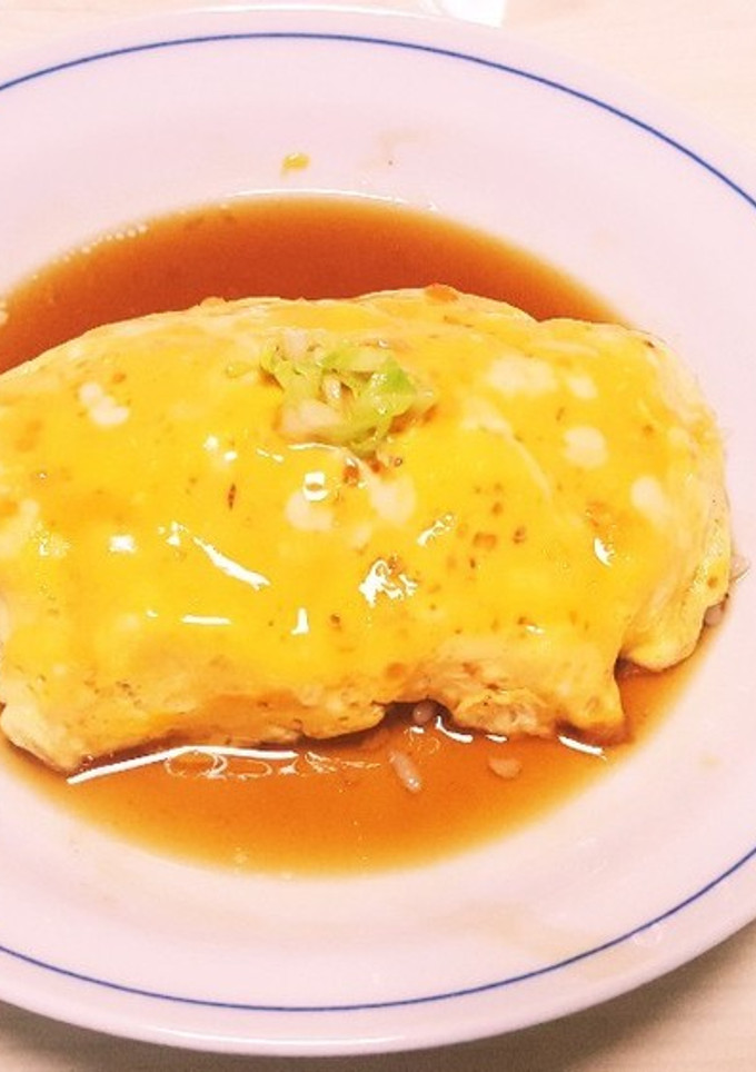 炊き込みご飯で和風オムライス-レシピのメイン写真