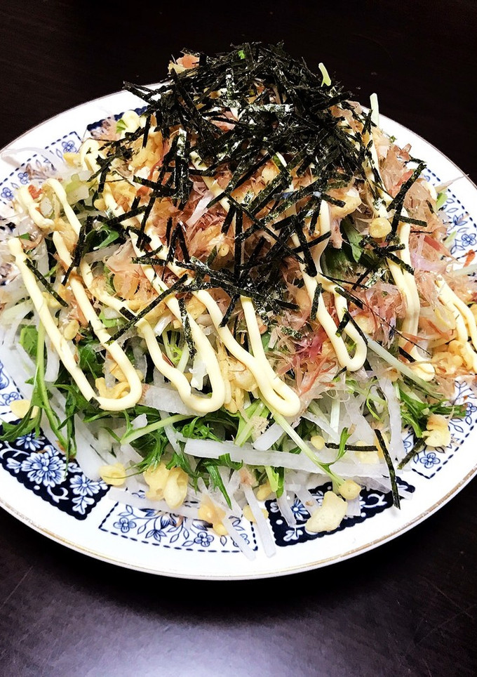 水菜と大根の和風サラダ-レシピのメイン写真